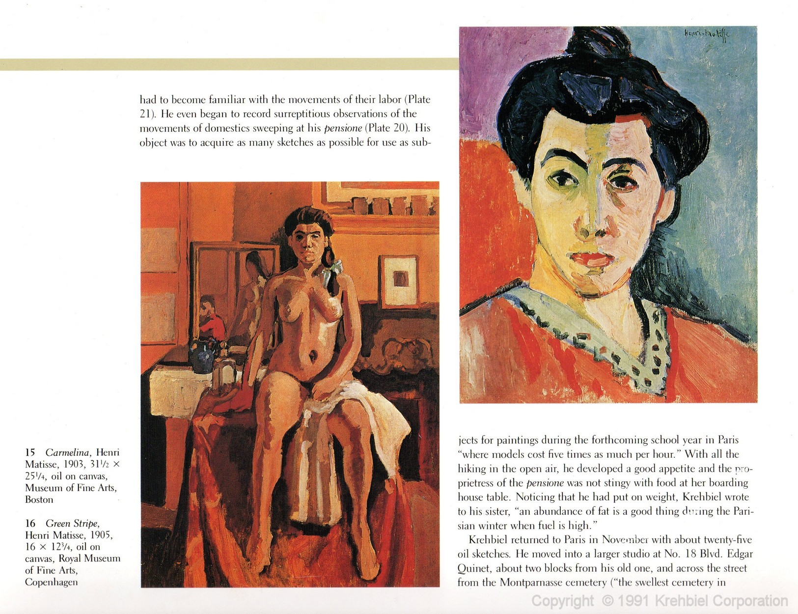 Page 13 of Krehbiel - Life and Works of an American Artist