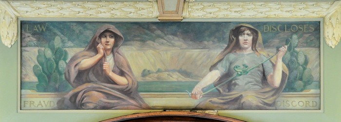 Albert H. Krehbiel Wall Mural at the Illinois Supreme Court