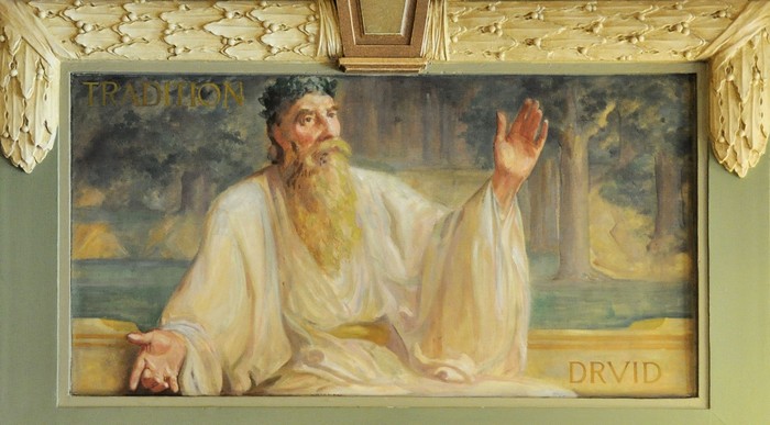 Albert H. Krehbiel Wall Mural at the Illinois Supreme Court