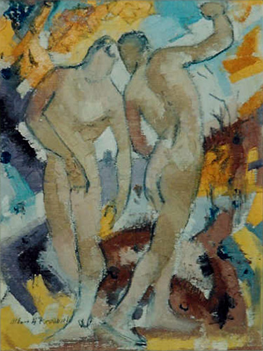 Krehbiel Synchromistic Figure Study 2